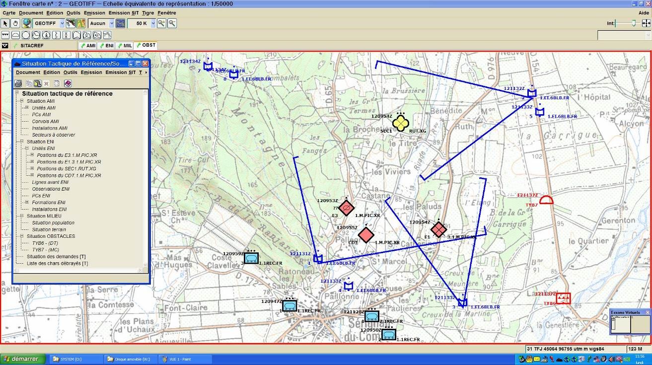 situation tactique de reference